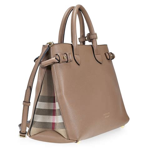 burberry banner bag house check|burberry leather tote review.